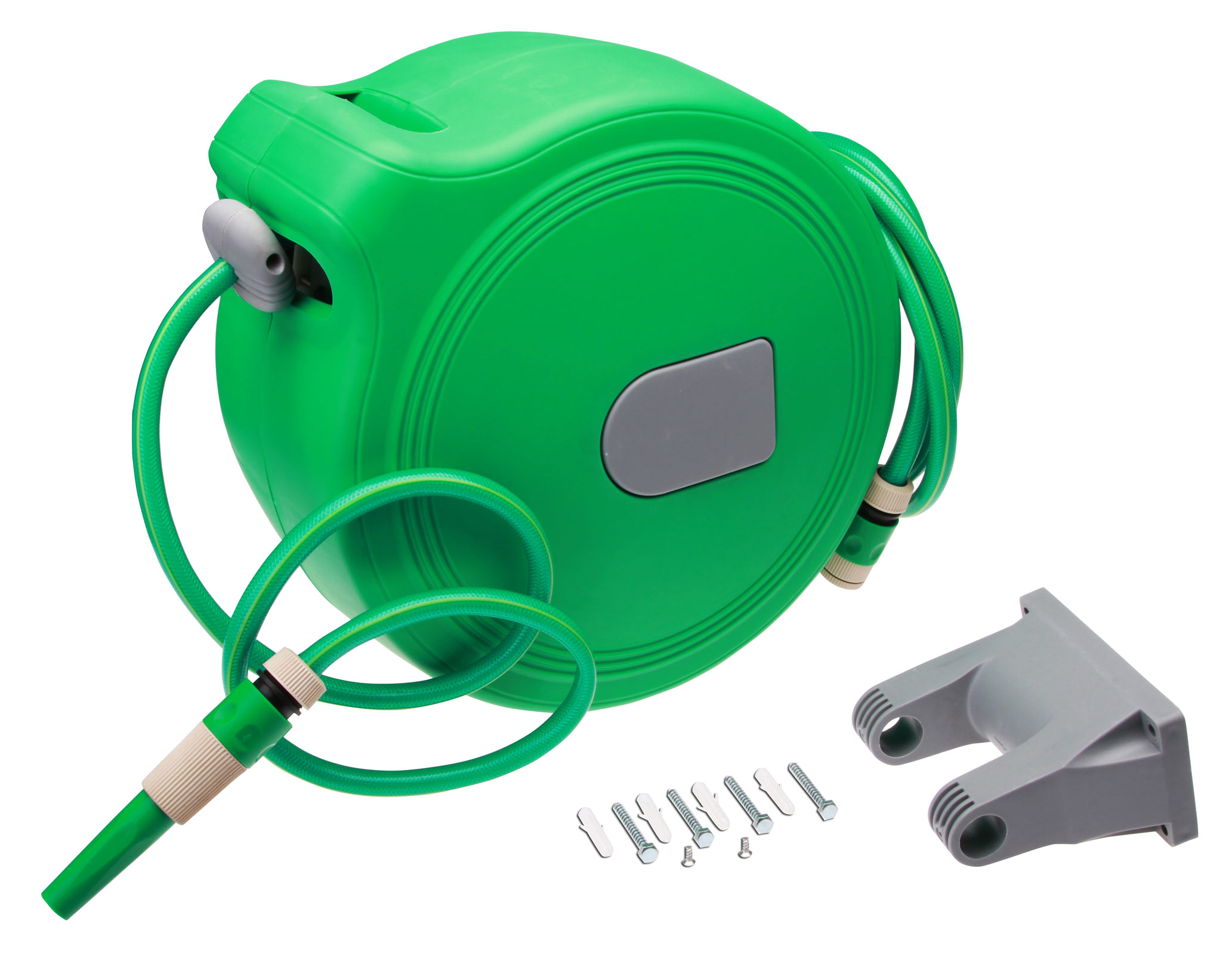 Wasserschlauch 30m +2m im Aufroller Schlauchaufroller Gartenschlauch