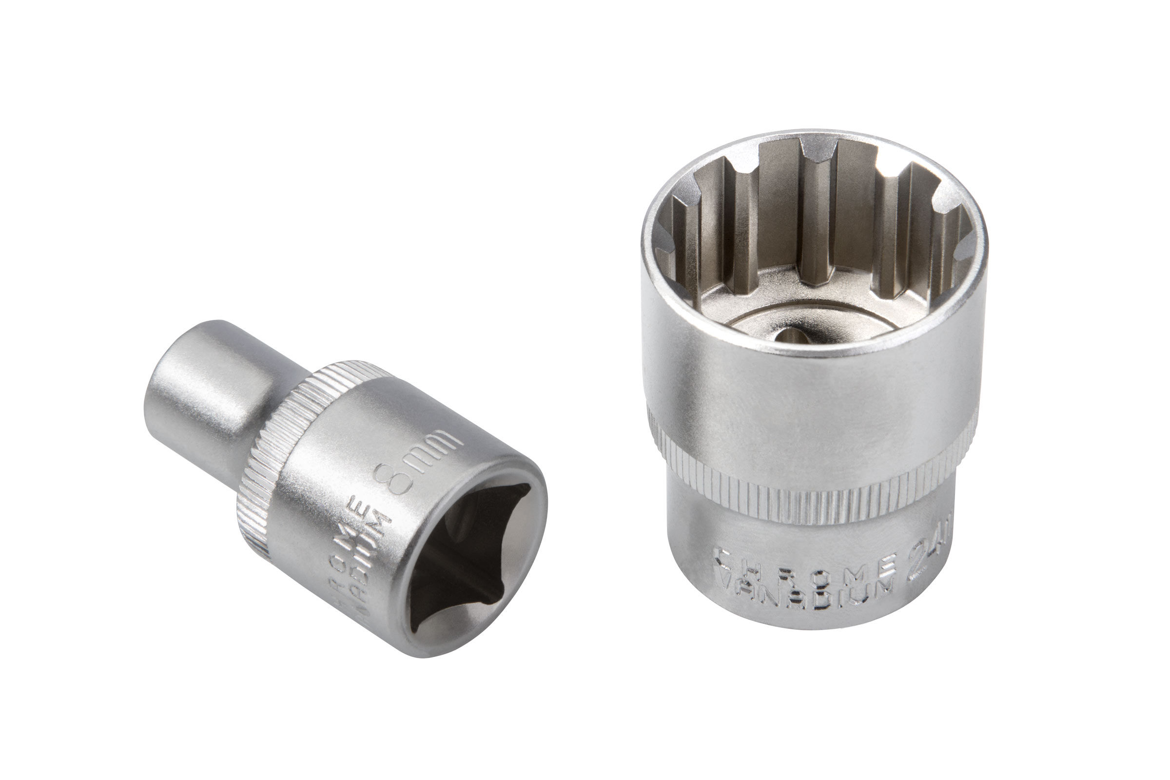 16 tlg. 1/2" Steckschlüssel Vielzahn Satz
