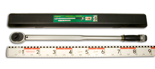 Steckschlüsselsatz 21 tlg. 3/4" metrisch + Drehmomentschlüssel 3/4" 100-500 Nm