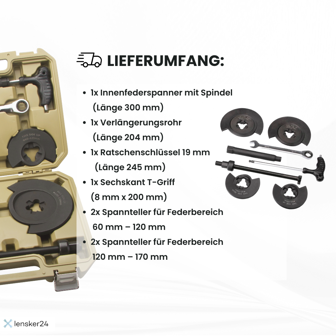 Stoßdämpfer Federspanner Set