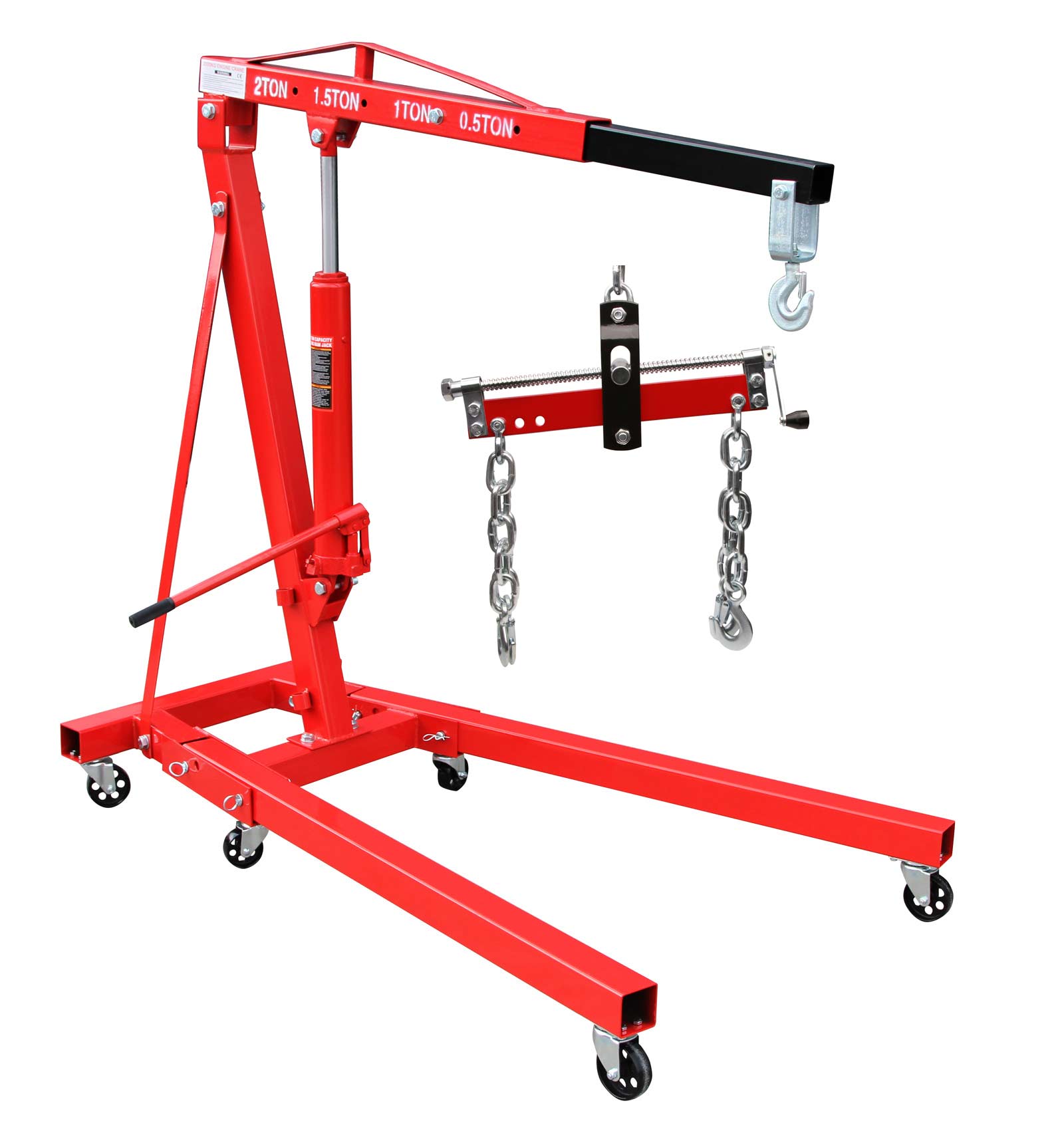 Motorheber Motorkran mit Haken + Balancierer Balancer Traverse Motorheber 1500 LBS Positionierer