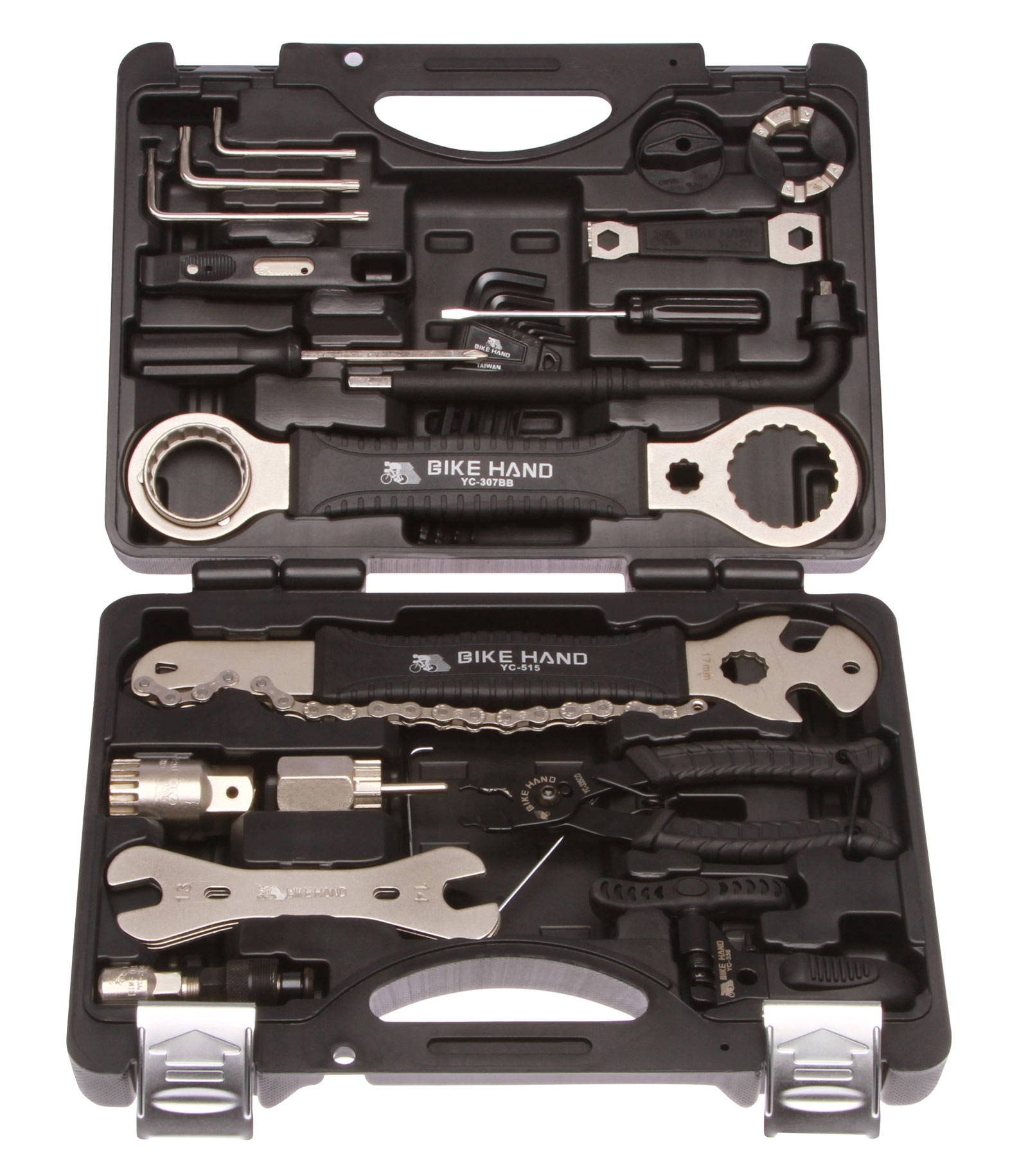 Universeller 30 TLG. Fahrrad Werkzeugsatz + 1/4" Drehmomentschlüssel-Set 2 Nm - 14 Nm