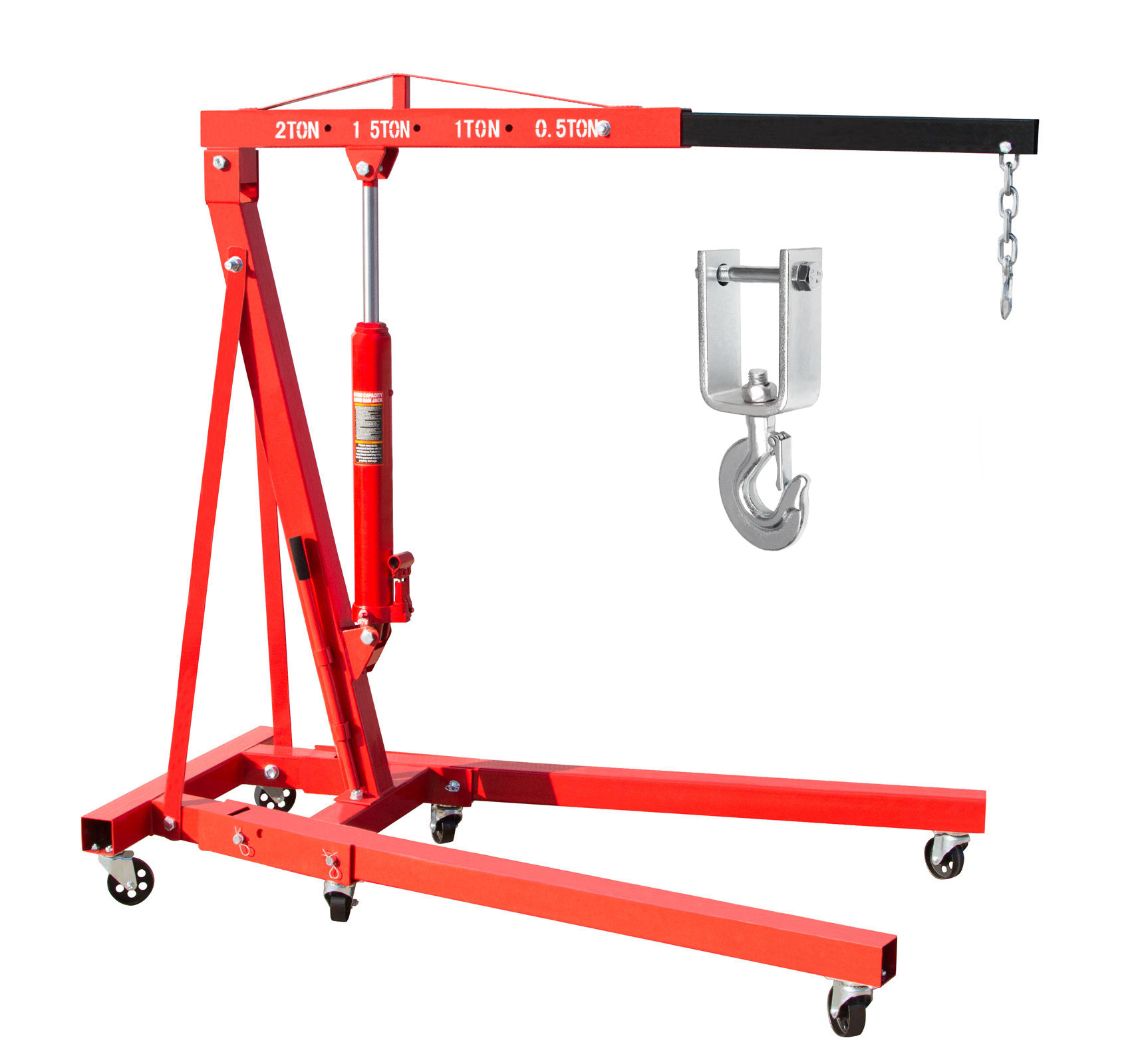 Motorheber 2000 kg Werkstattkran mit Kette neu + Haken
