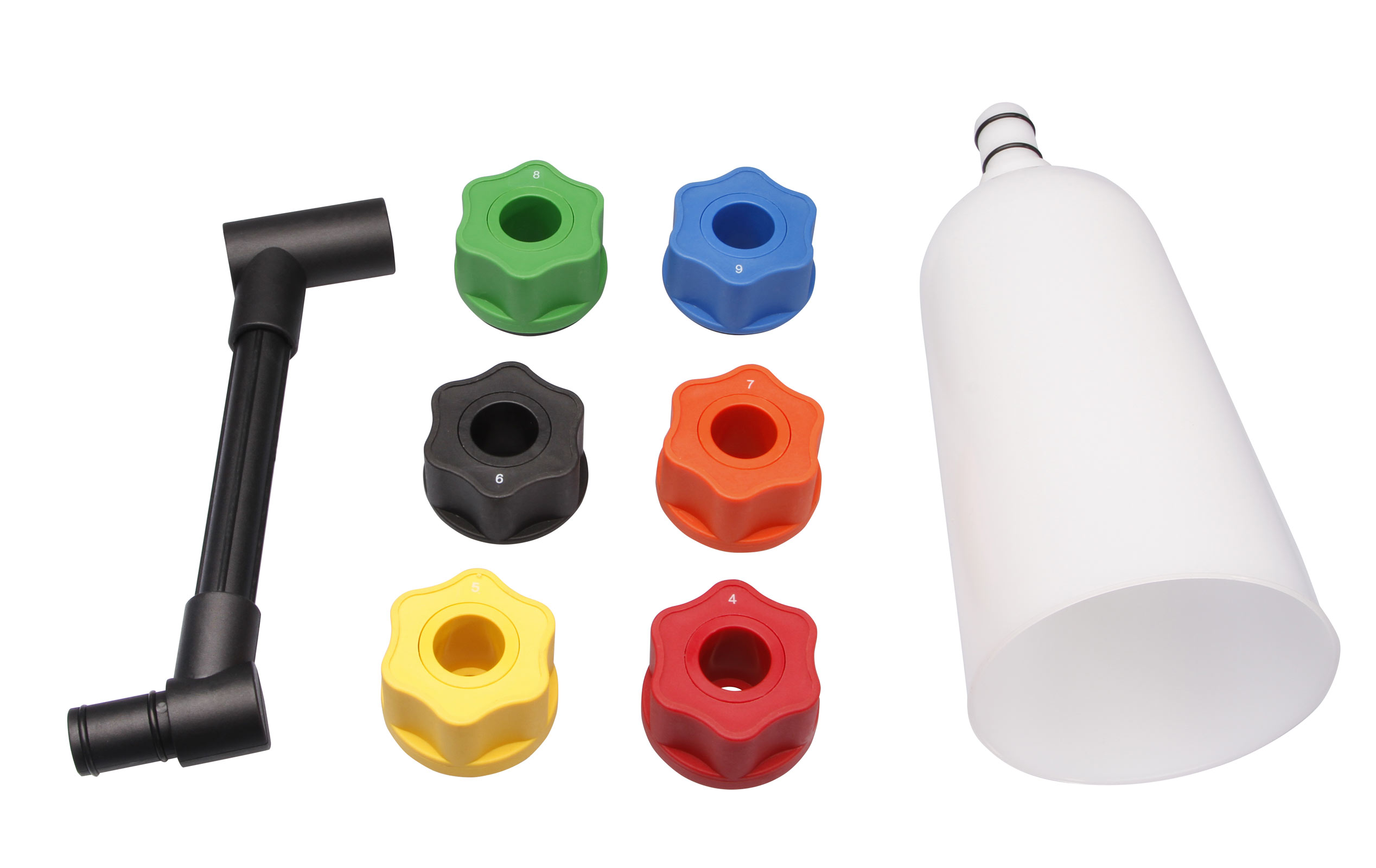 Universal Motor Öltrichter Einfüllhilfe Adapter Set 8-tlg.
