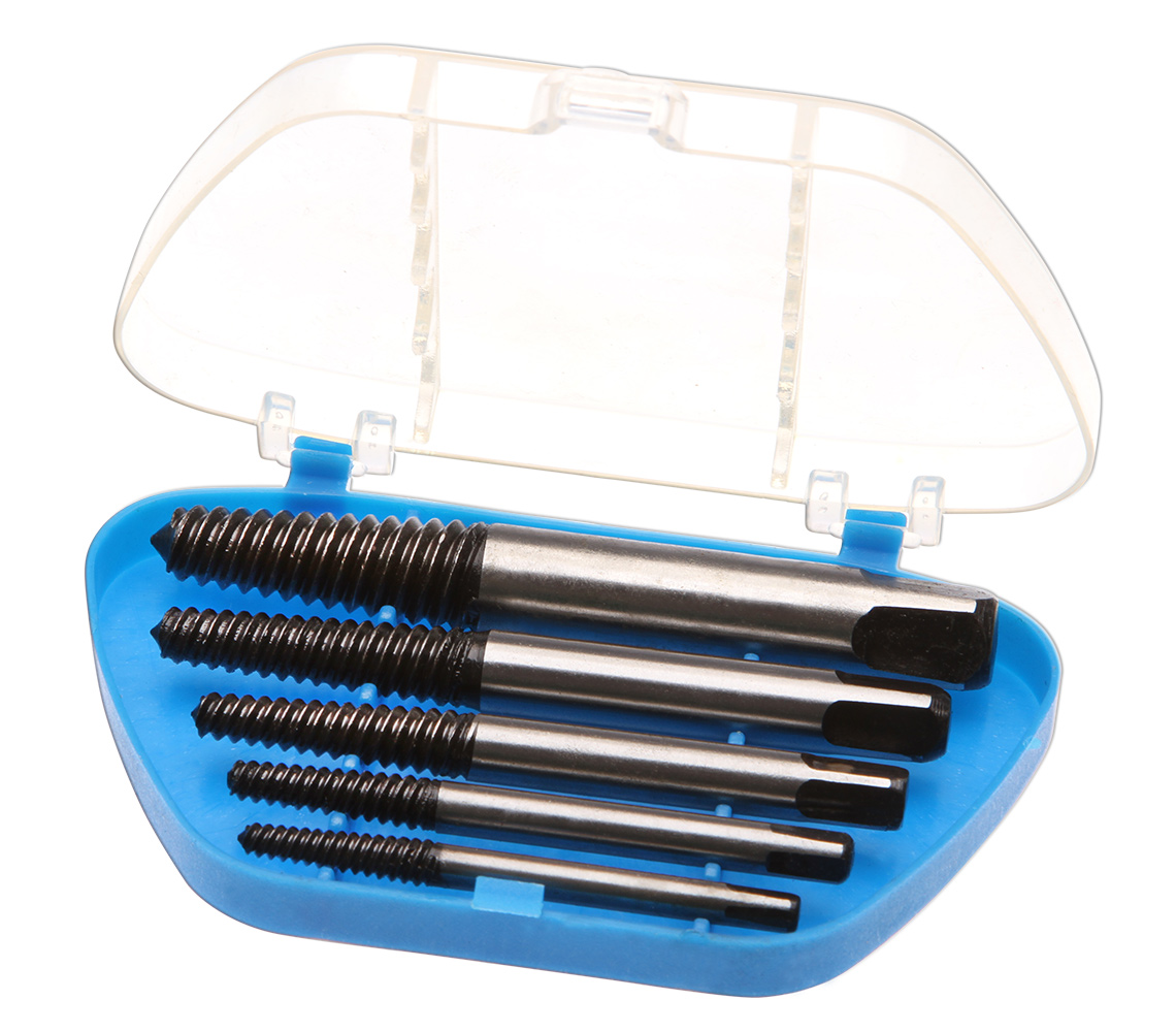 Schraubenausdreher Linksdreher Satz 5 tlg. Schraubenausdreher Linksdreher Satz 5 tlg.