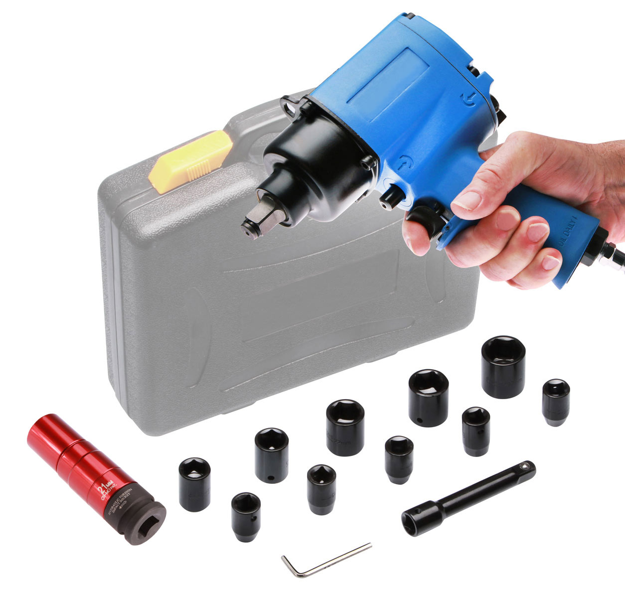 Schlagschrauber 1/ 2" 720Nm mit 21mm Drehmoment Nuss Schlagschrauber 1/ 2" 720Nm mit 21mm Drehmoment Nuss