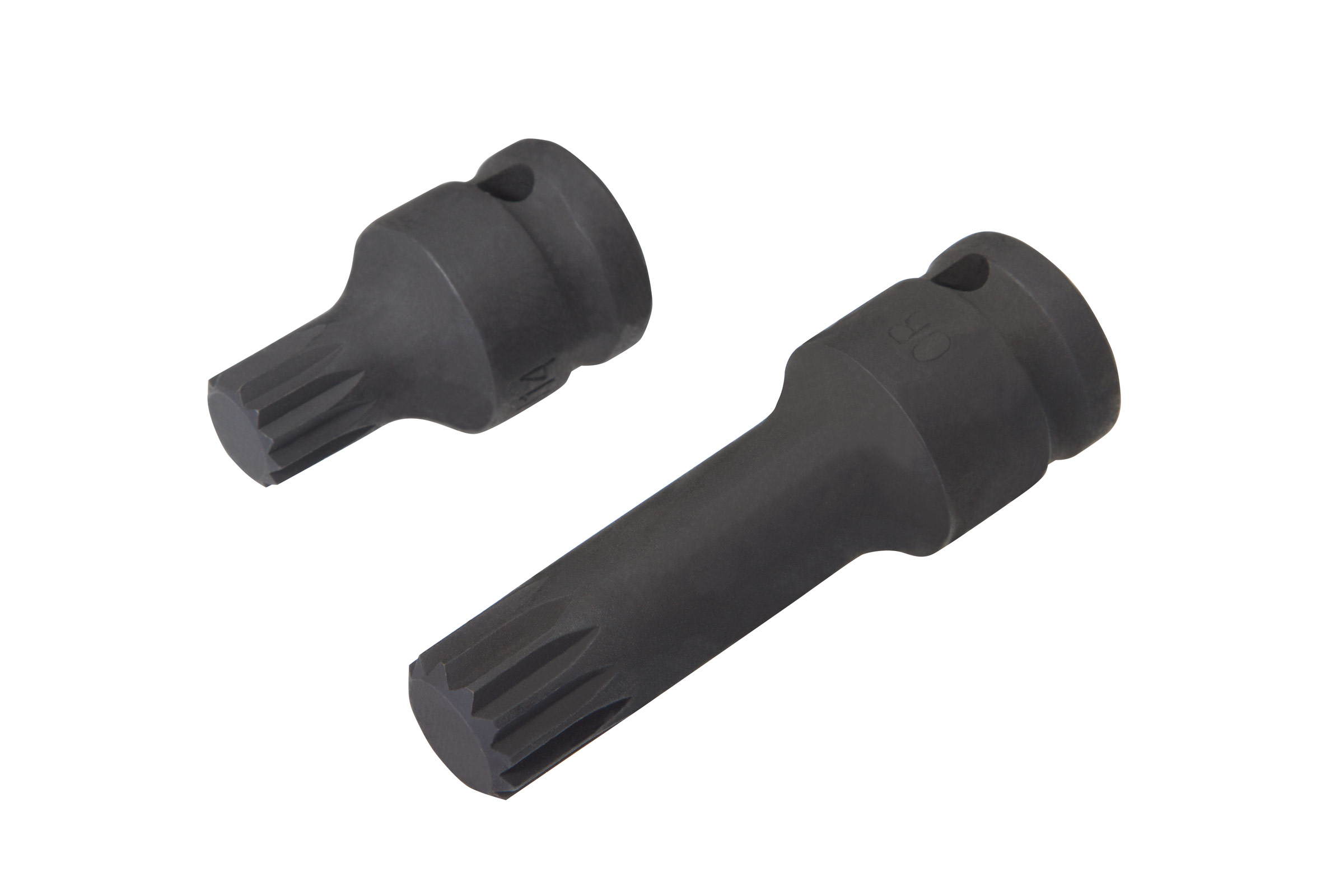 6 tlg. Schlagschrauber Stecknüsse M14 - M16 - M18 mit 1/2" Antrieb Innenvielzahn