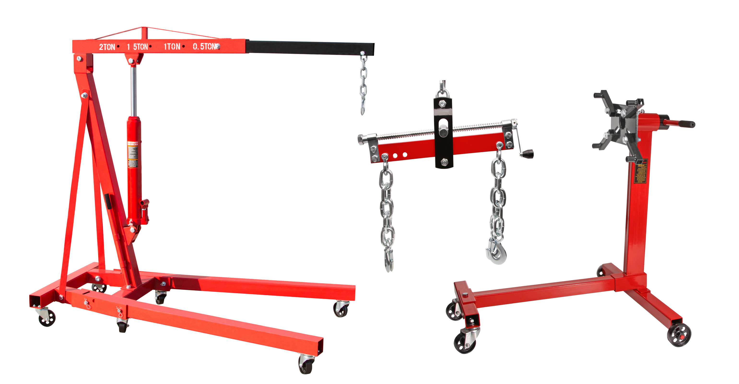Werkstattkran Kran 2000 kg + Motorheber 1500 LBS Positionierer + Motorständer Motorhalter 454 kg