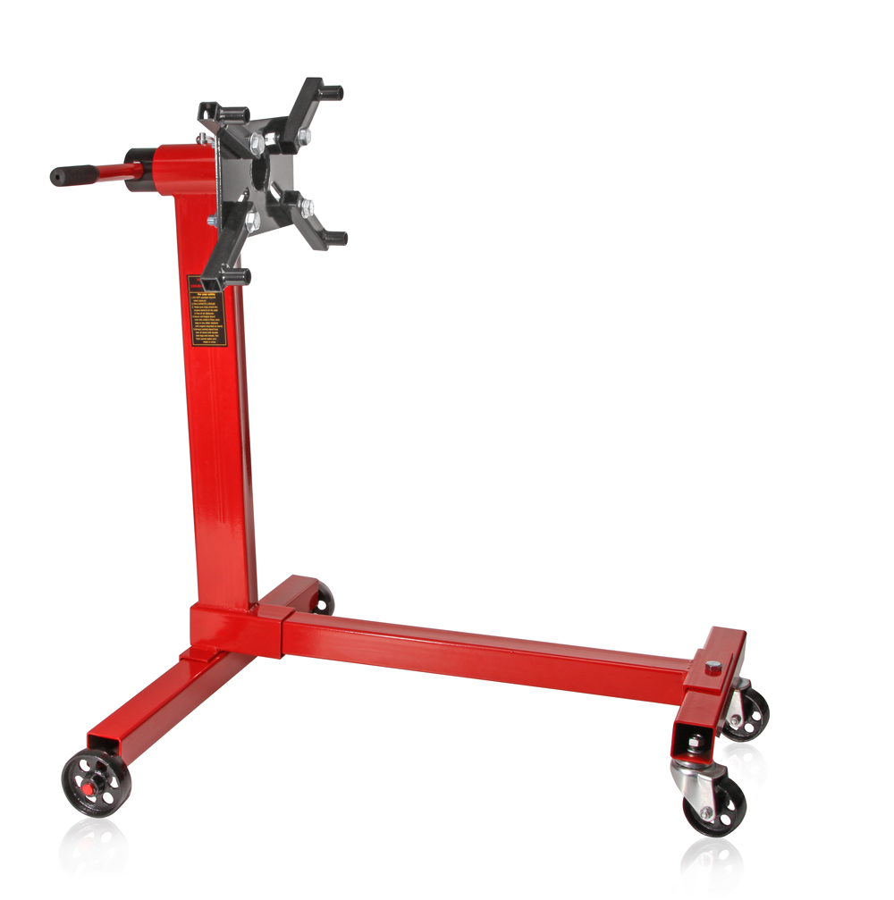 Motorkran Werkstattkran 2000kg + Motorständer 454 KG + Rollbrett Montageliege