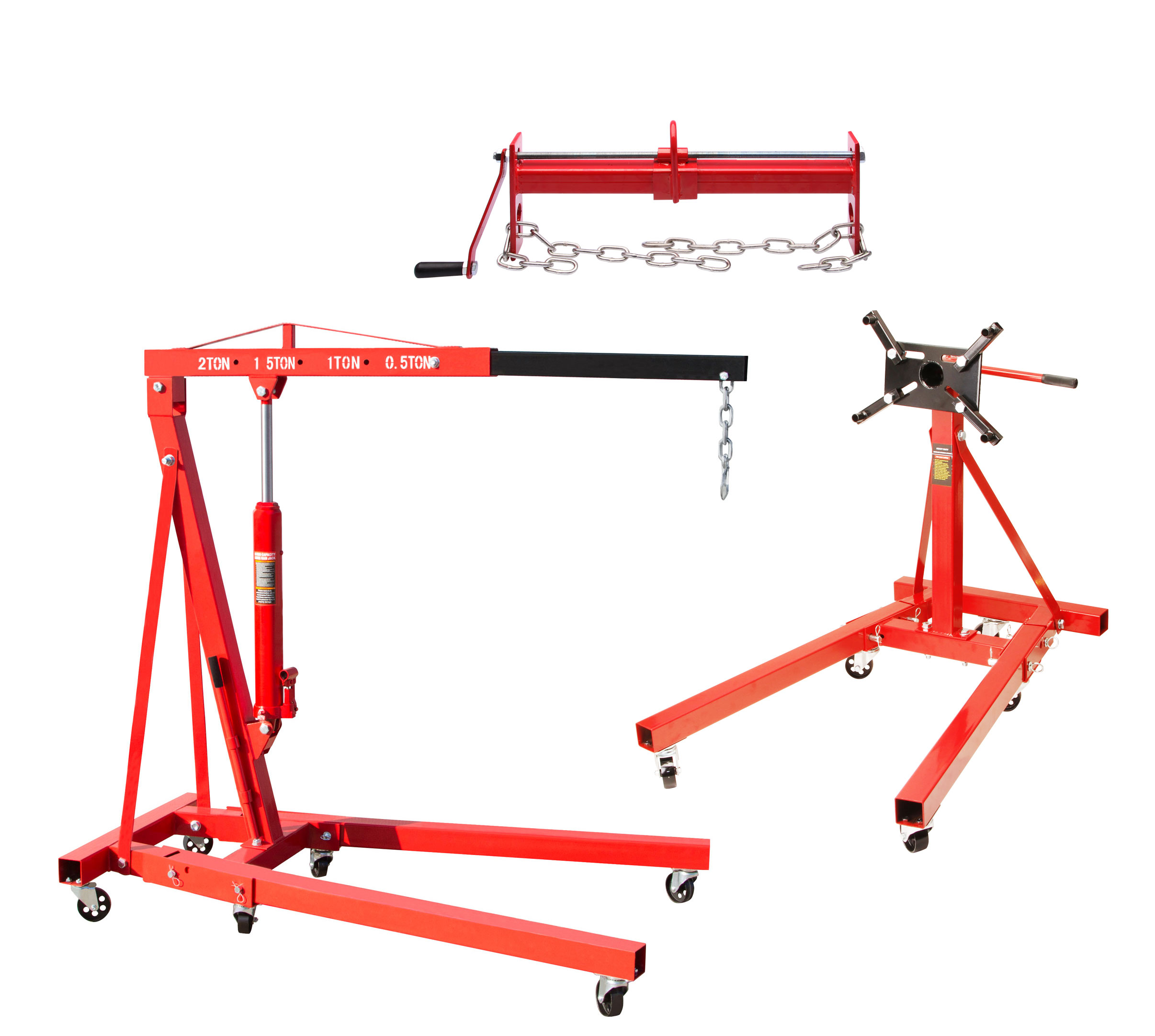 Motorheber Motorkran 2000 kg + Balancierer 450 KG + Motorständer Motorhalter 900 KG
