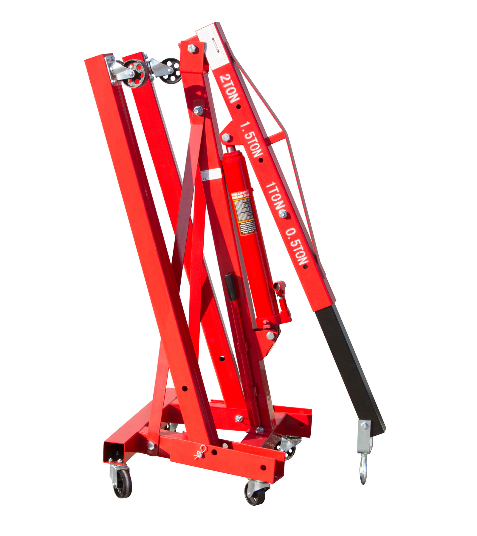 Motorheber Motorkran mit Haken 2 t + Drehmomentschlüssel 1/2" Zoll 70 - 350 Nm mit Lock
